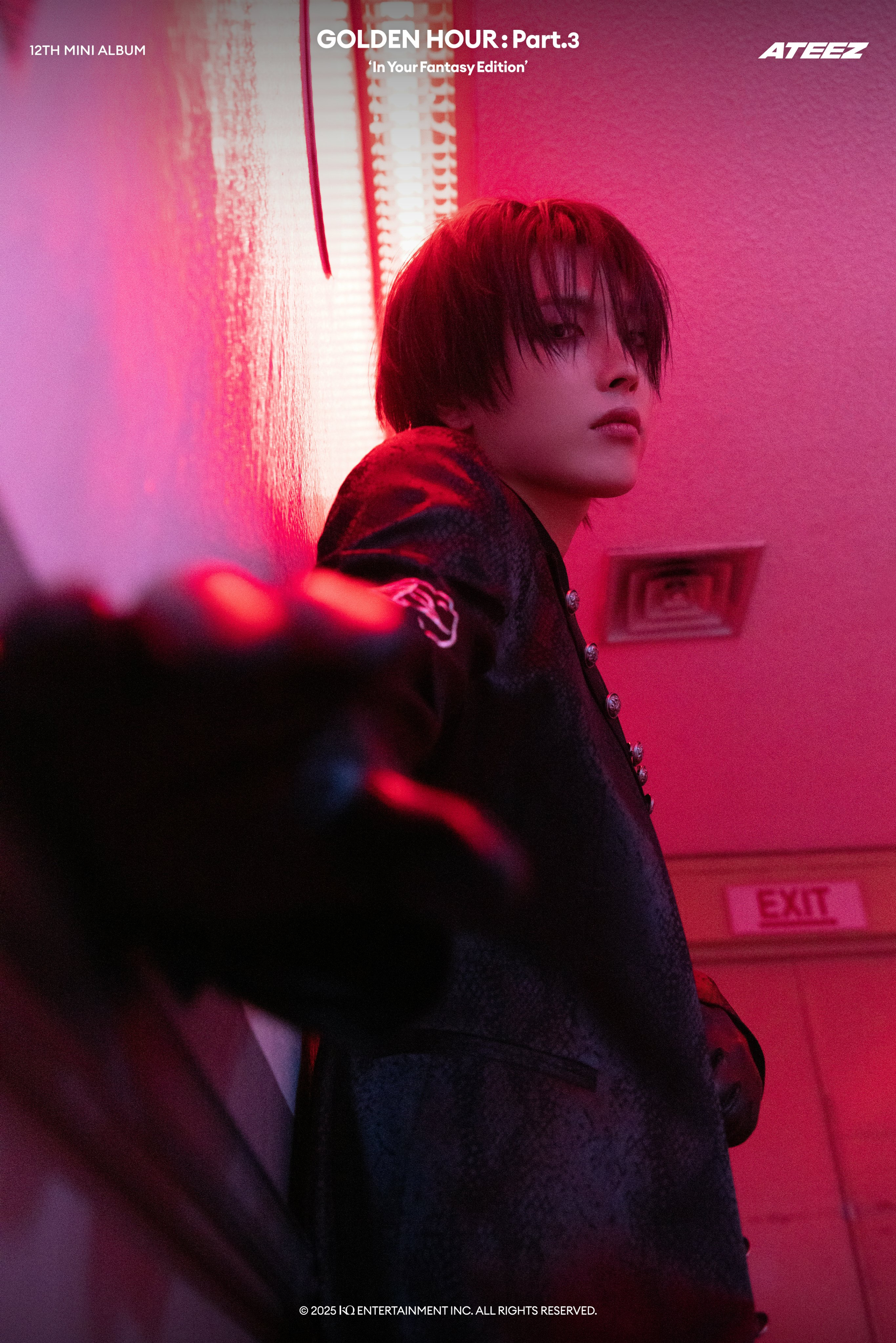 Behind-the-scenes cut of Hongjoong (ATEEZ)