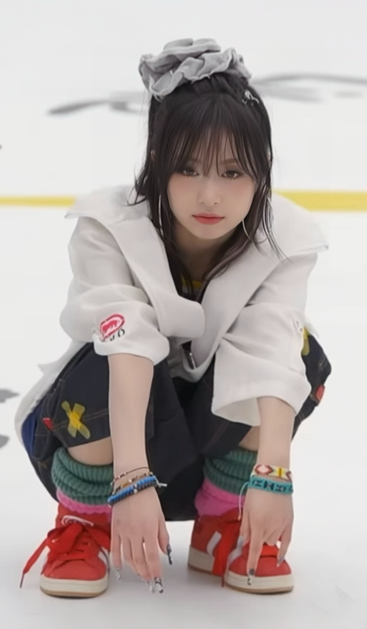 Behind-the-scenes cut of Ahyeon (BABYMONSTER)