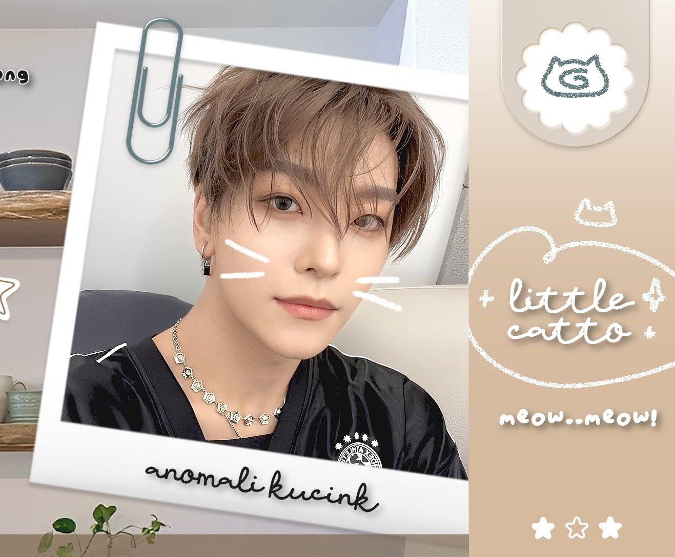 A moment captured by He Xinlong (ALPHA DRIVE ONE)'s fan