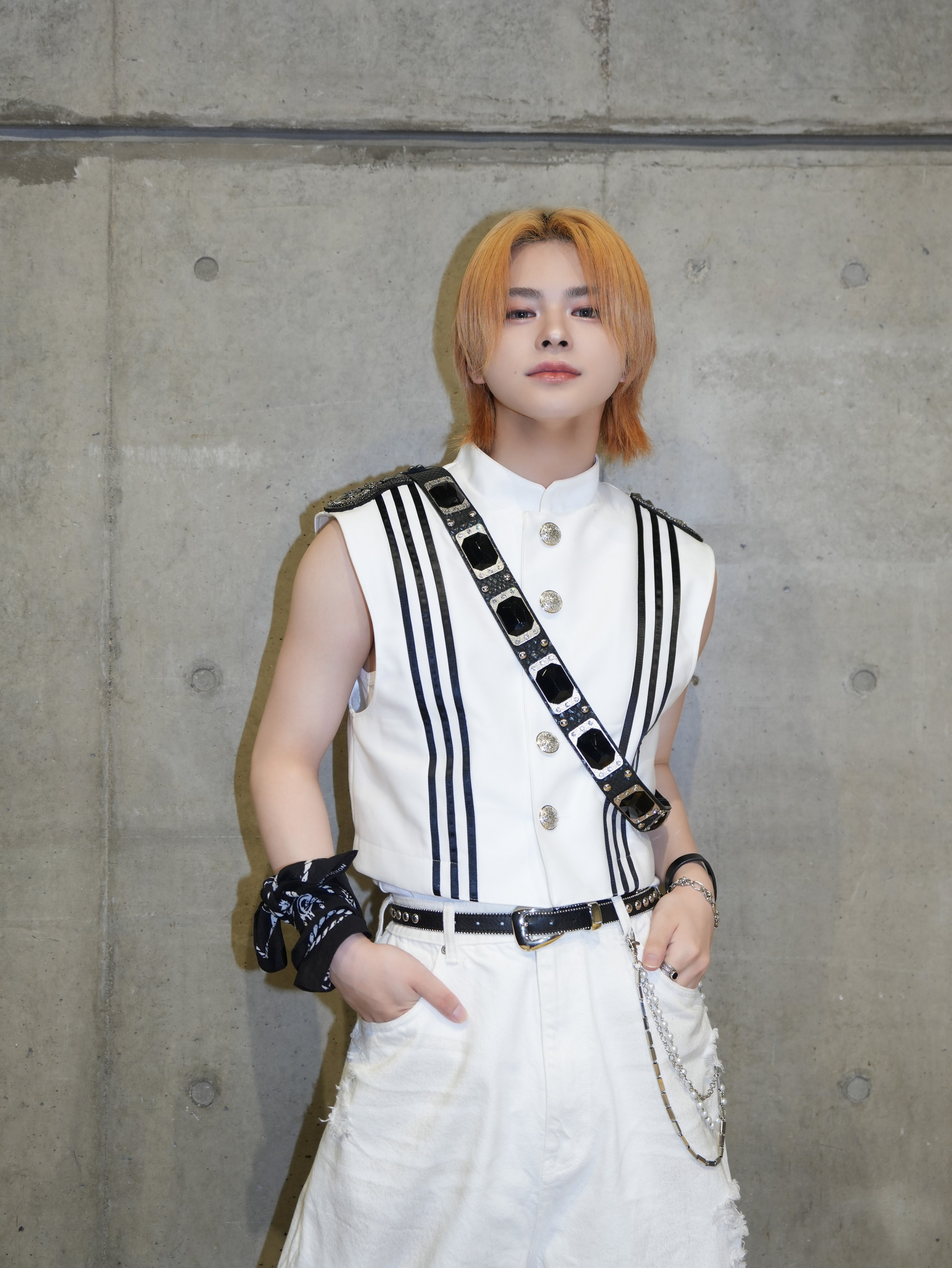 Behind-the-scenes cut of Matsuda Jin (INI)