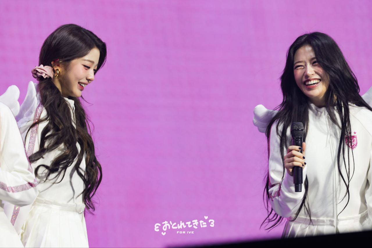 IVE粉丝拍下的瞬间