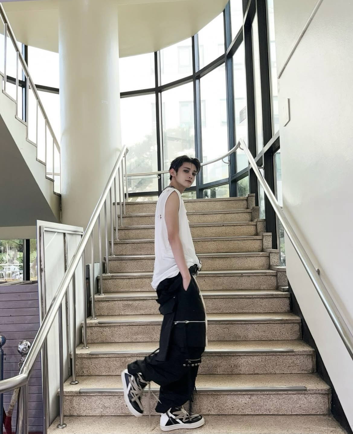 Recent activity shot of Jo (&TEAM)