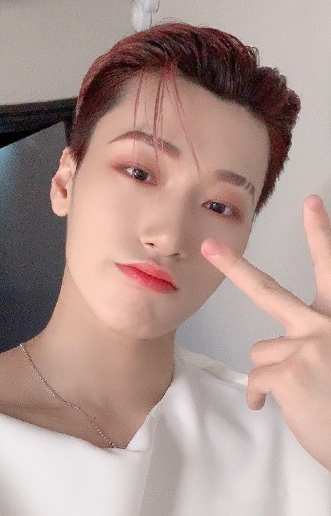 A moment captured by San (ATEEZ)'s fan