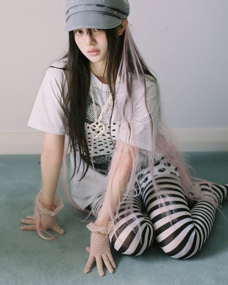 Behind-the-scenes cut of Minju (ILLIT)