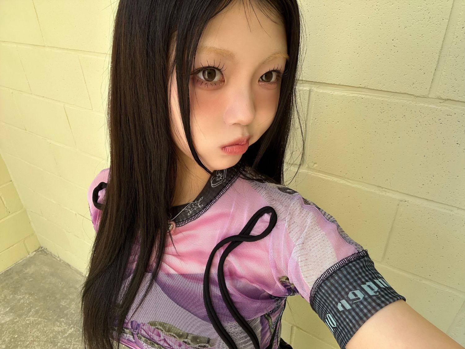 A moment captured by Kim Riwon (CLASS:y)'s fan