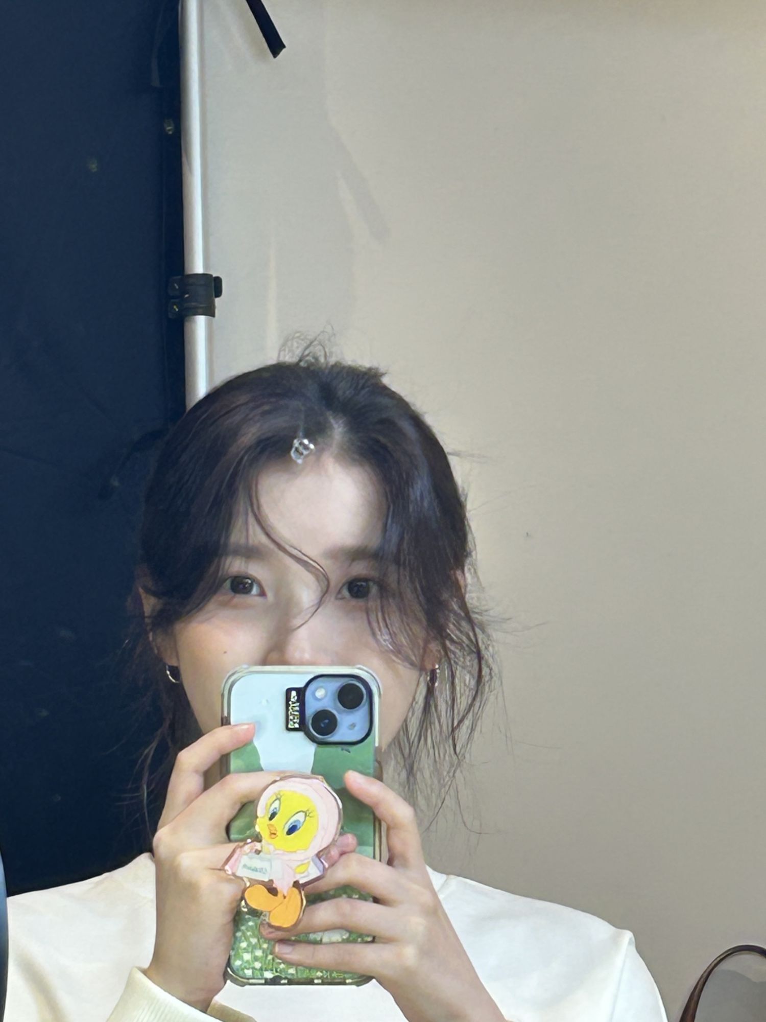 A moment captured by IU's fan