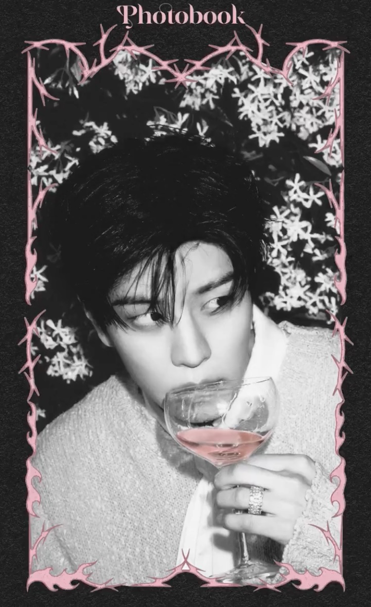 A moment captured by Stray Kids's fan