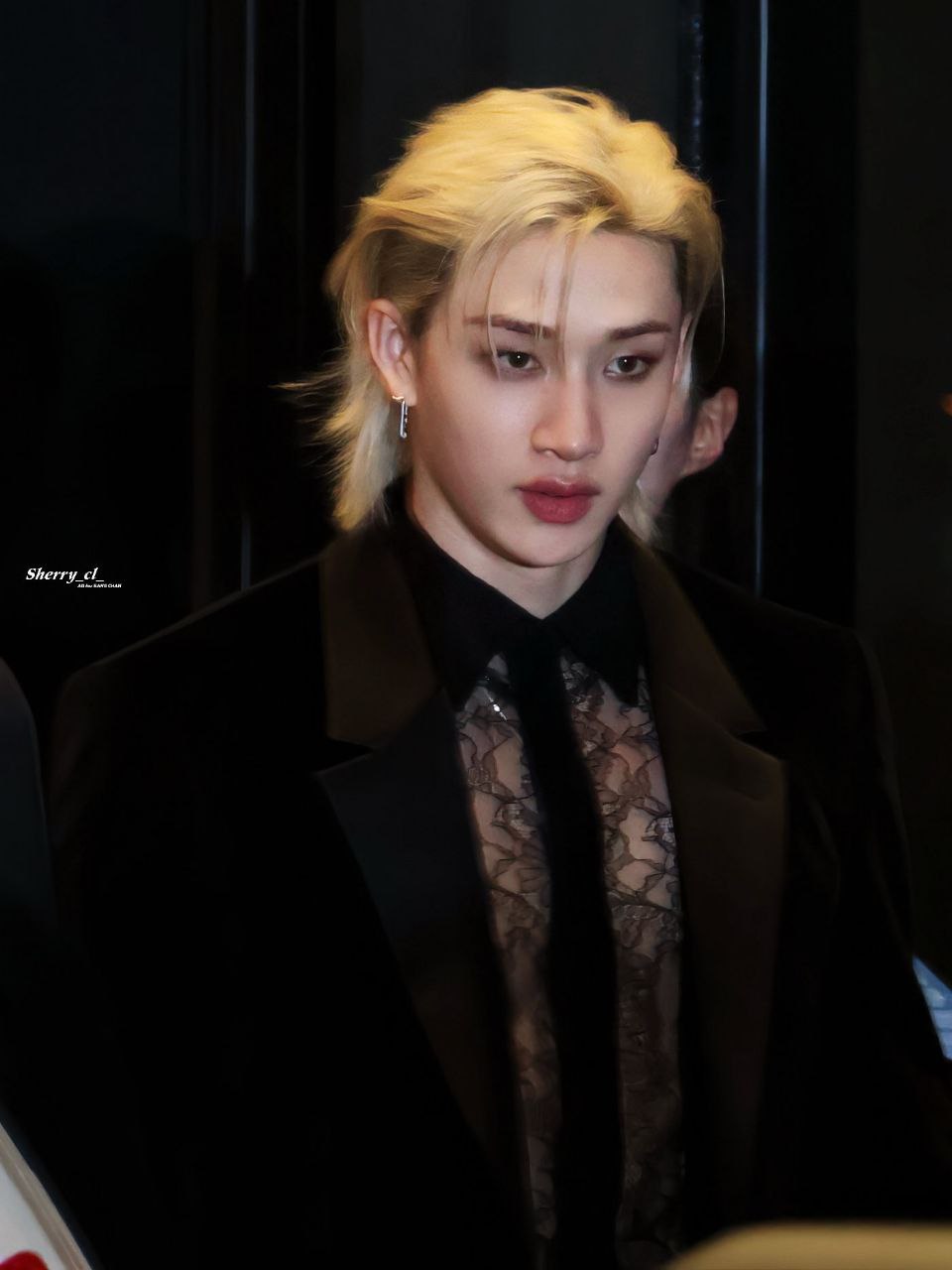 Recent activity shot of Bang Chan (Stray Kids)