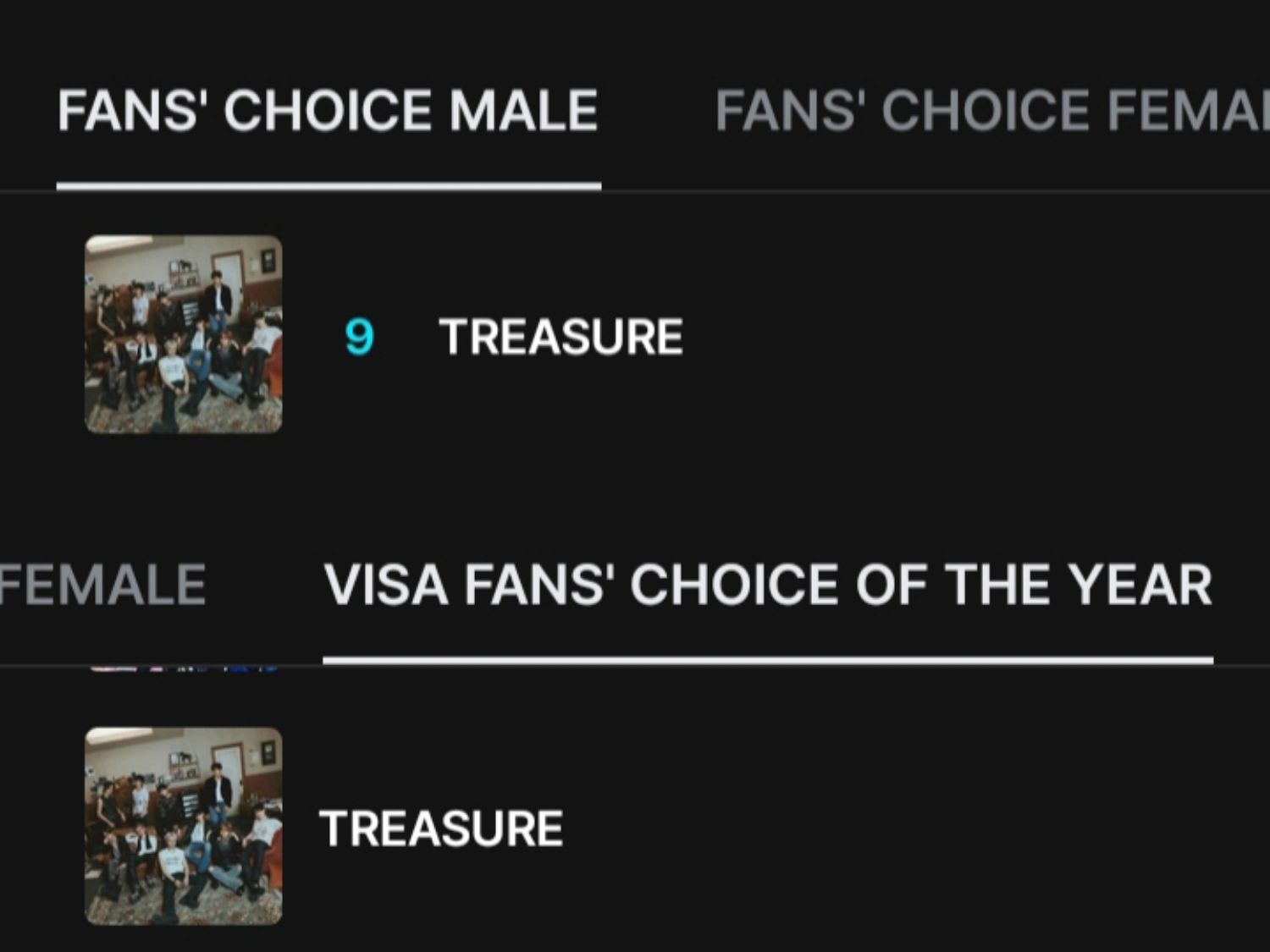 TREASURE 최근 활동샷