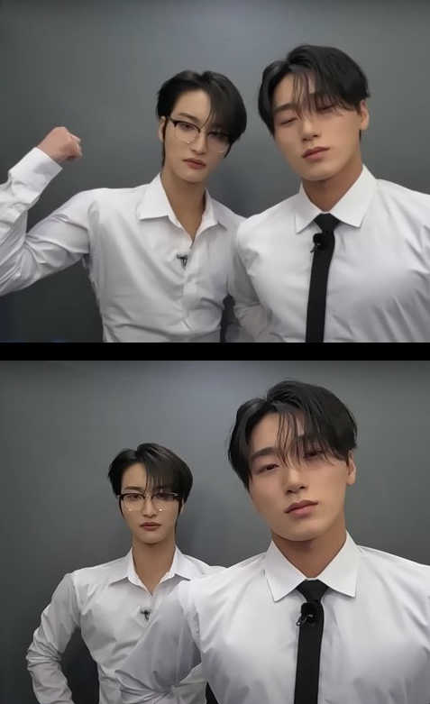 Behind-the-scenes cut of Seonghwa (ATEEZ)