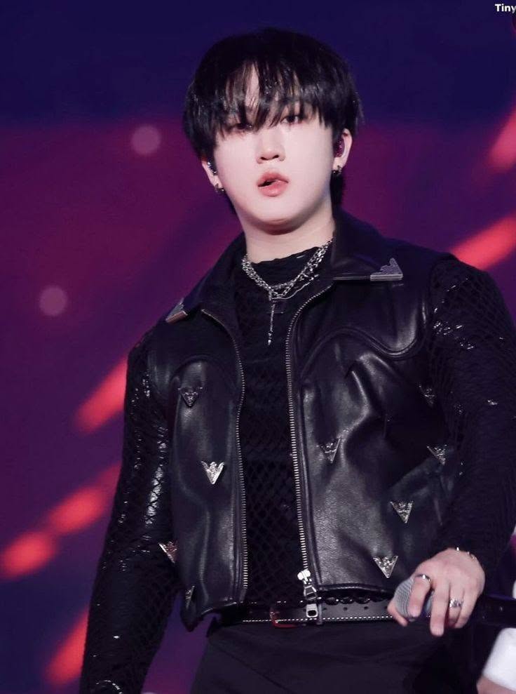 A moment captured by Changbin (Stray Kids)'s fan
