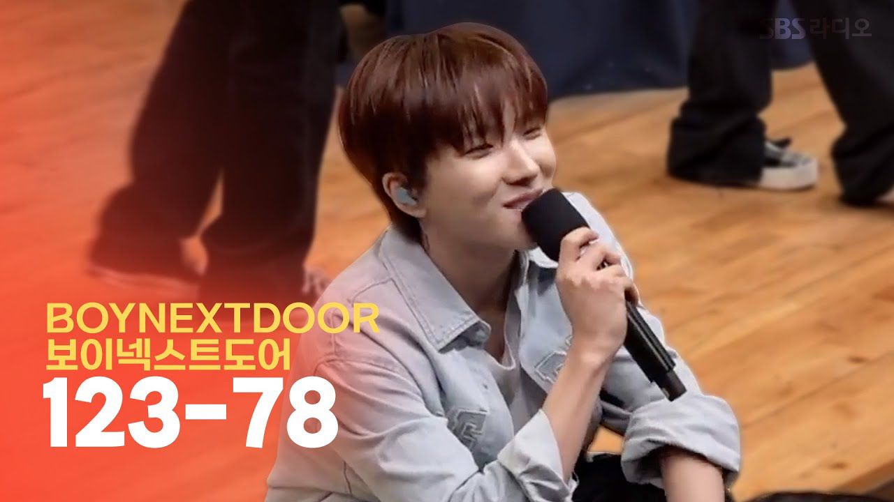 BOYNEXTDOORの舞台裏ショット