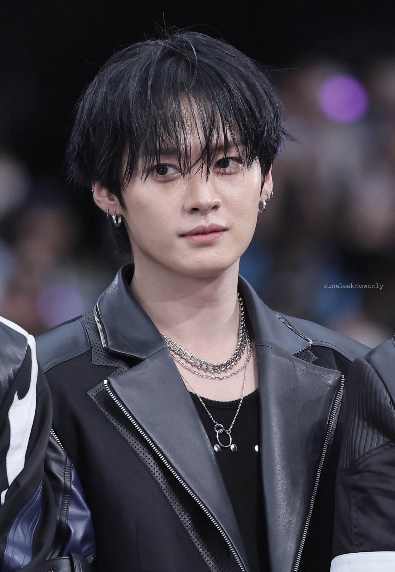 A moment captured by Lee Know (Stray Kids)'s fan