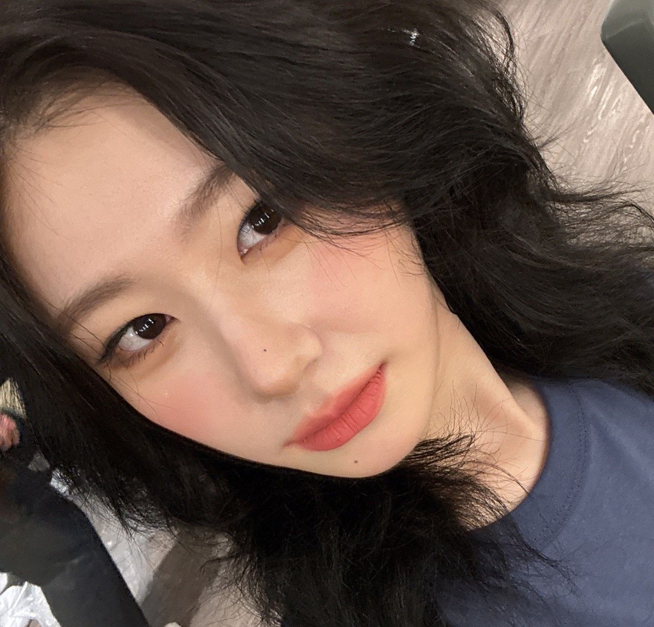 A moment captured by Chaeryeong (ITZY)'s fan