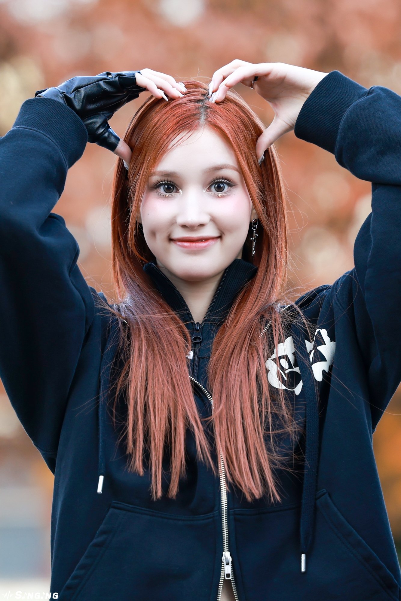 A moment captured by Huening Bahiyyih (Kep1er)'s fan