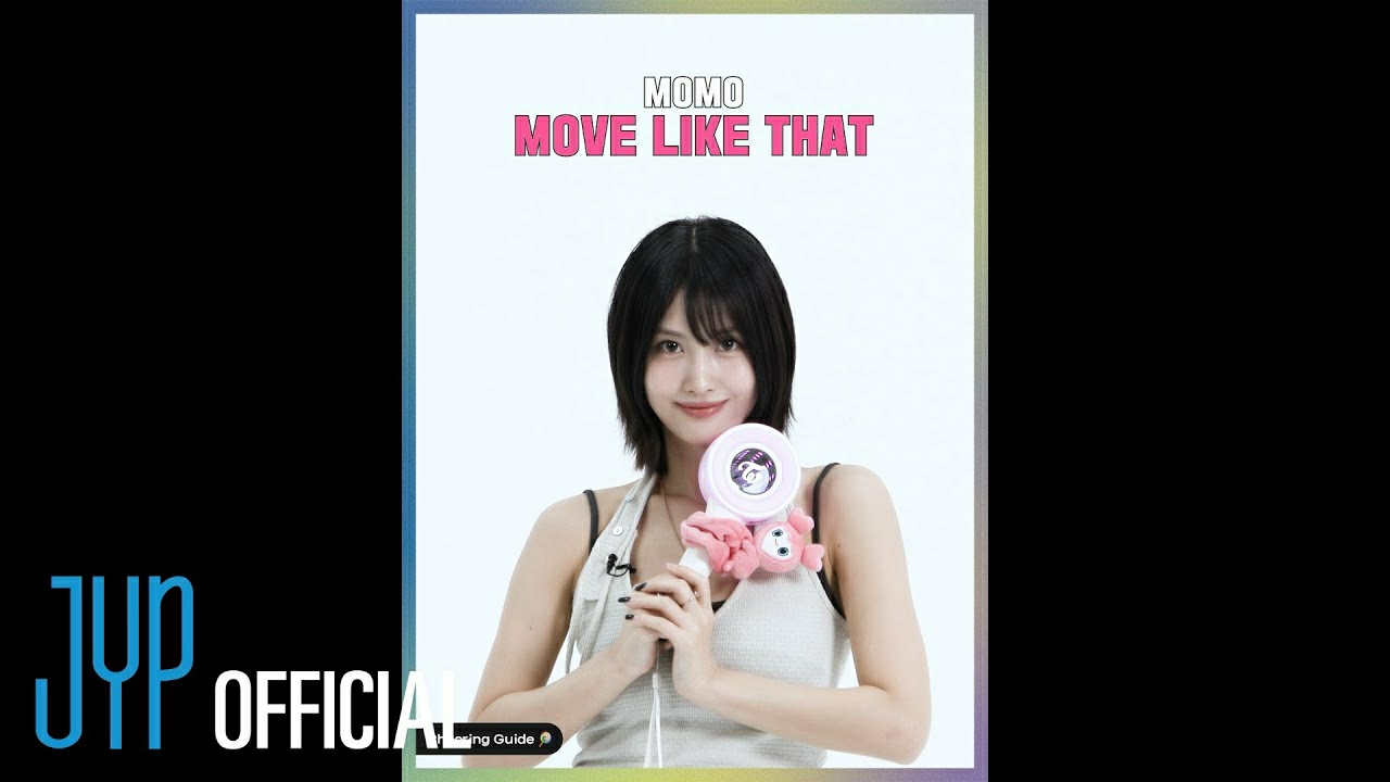 Potret di balik layar Momo (TWICE)