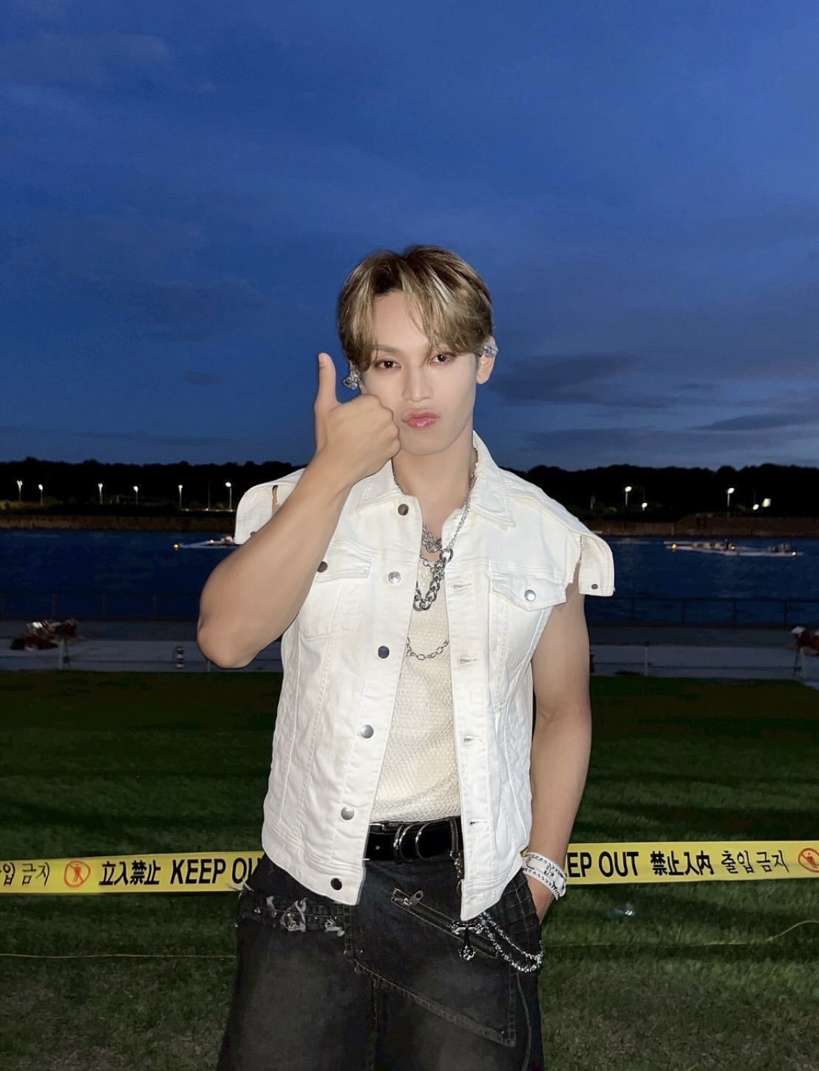 Recent activity shot of Yonashiro Sho (JO1)