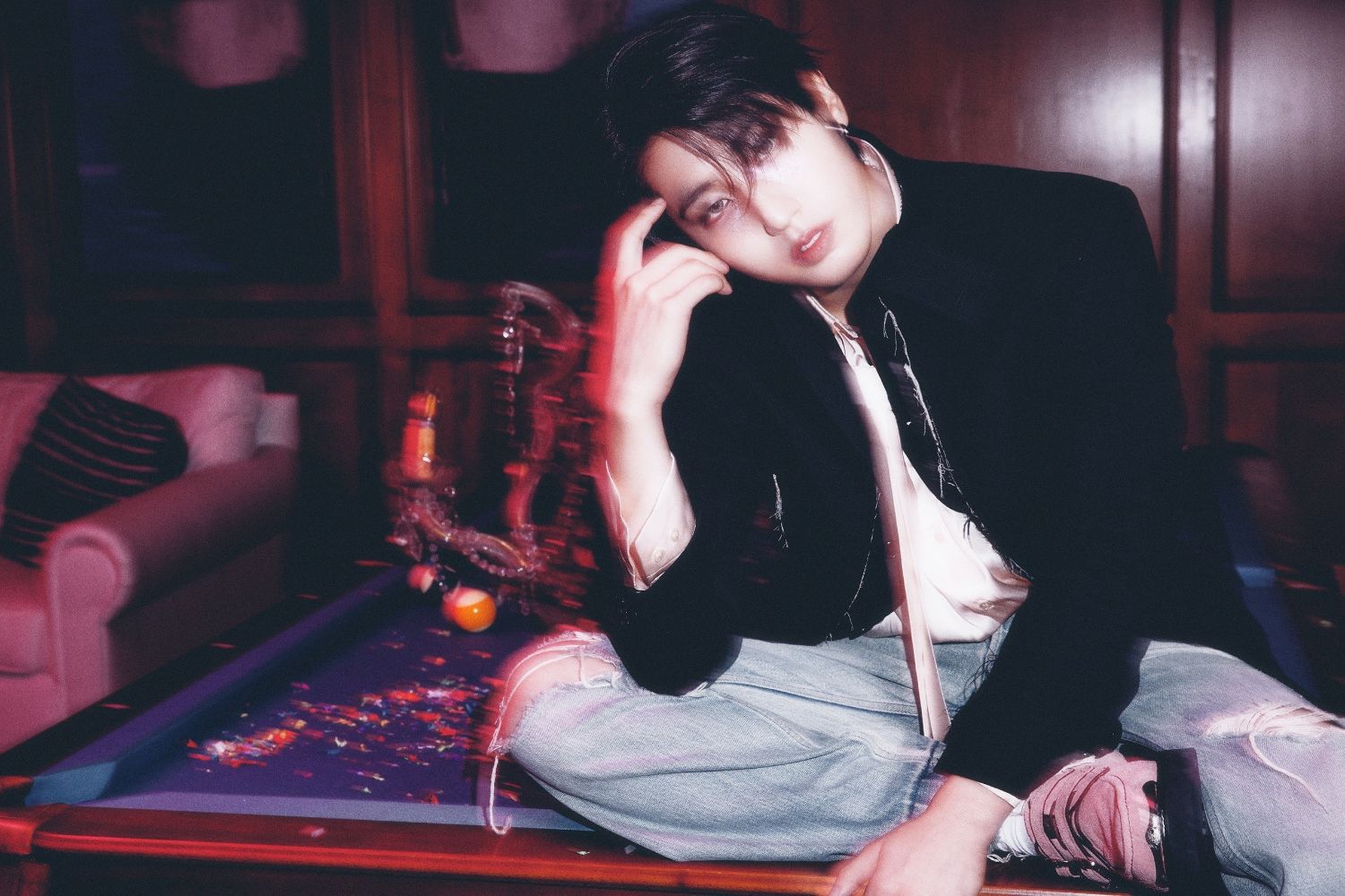 Foto aktivitas terbaru HAN (Stray Kids)