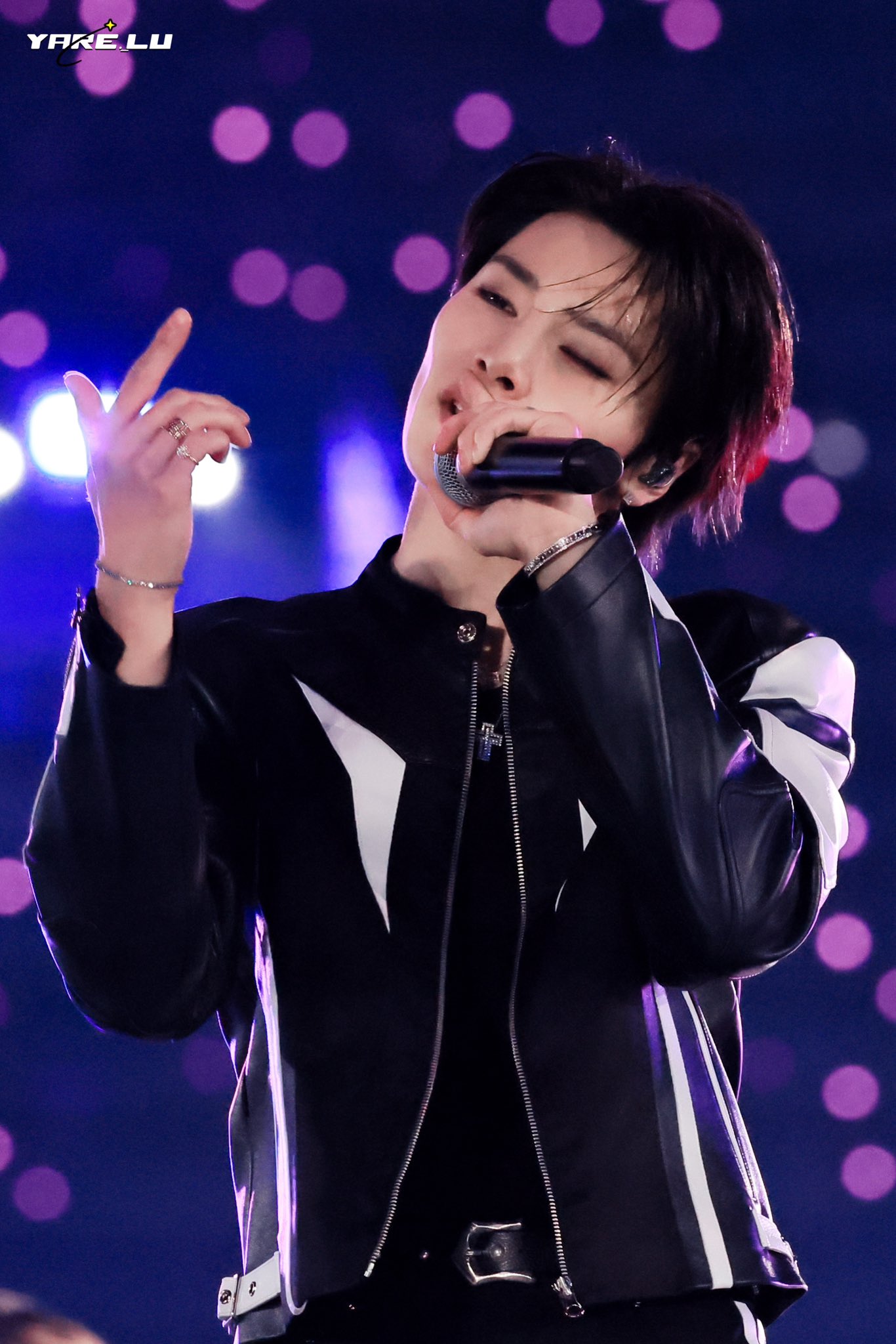 A moment captured by I.N (Stray Kids)'s fan