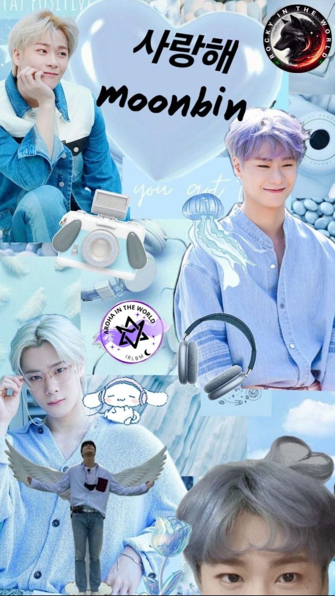 Recent activity shot of Moonbin (ASTRO)
