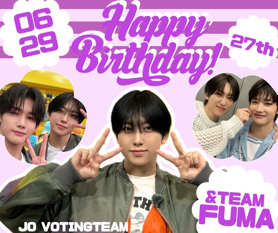 Recent activity shot of Fuma (&TEAM)