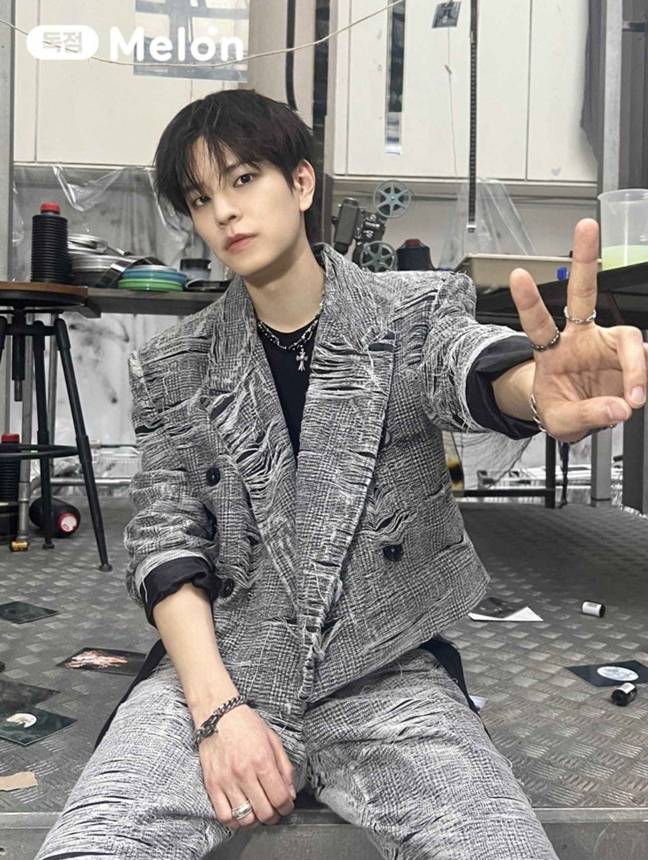 Behind-the-scenes cut of Seungmin (Stray Kids)