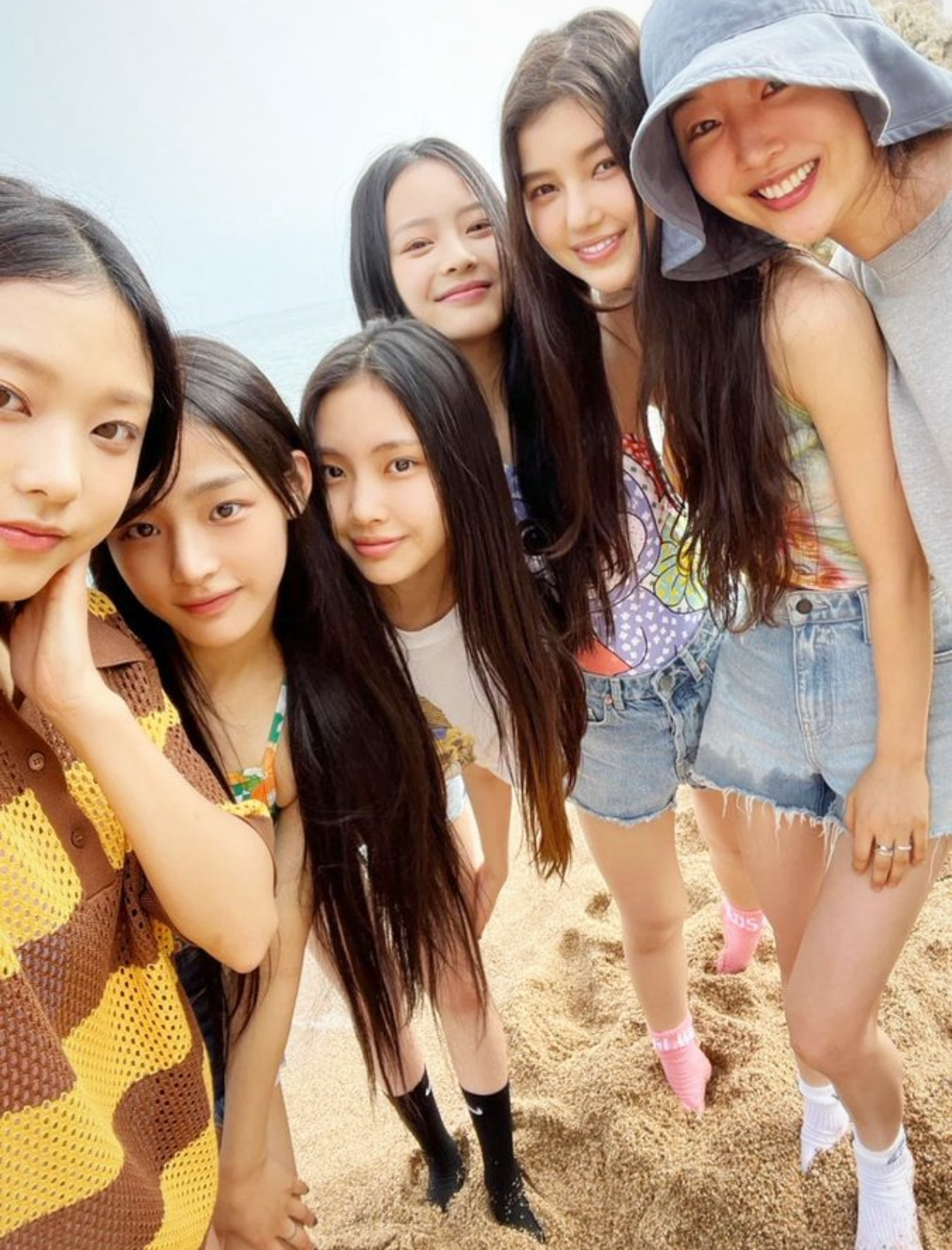 A moment captured by NewJeans's fan