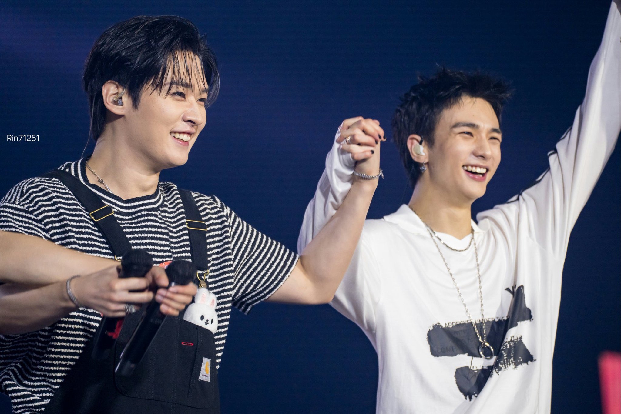 A moment captured by Lee Know (Stray Kids)'s fan