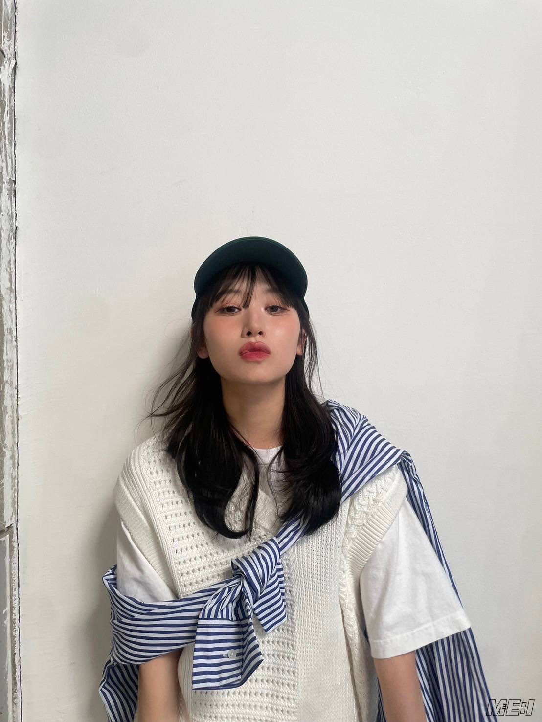 A moment captured by Kasahara Momona (ME:I)'s fan