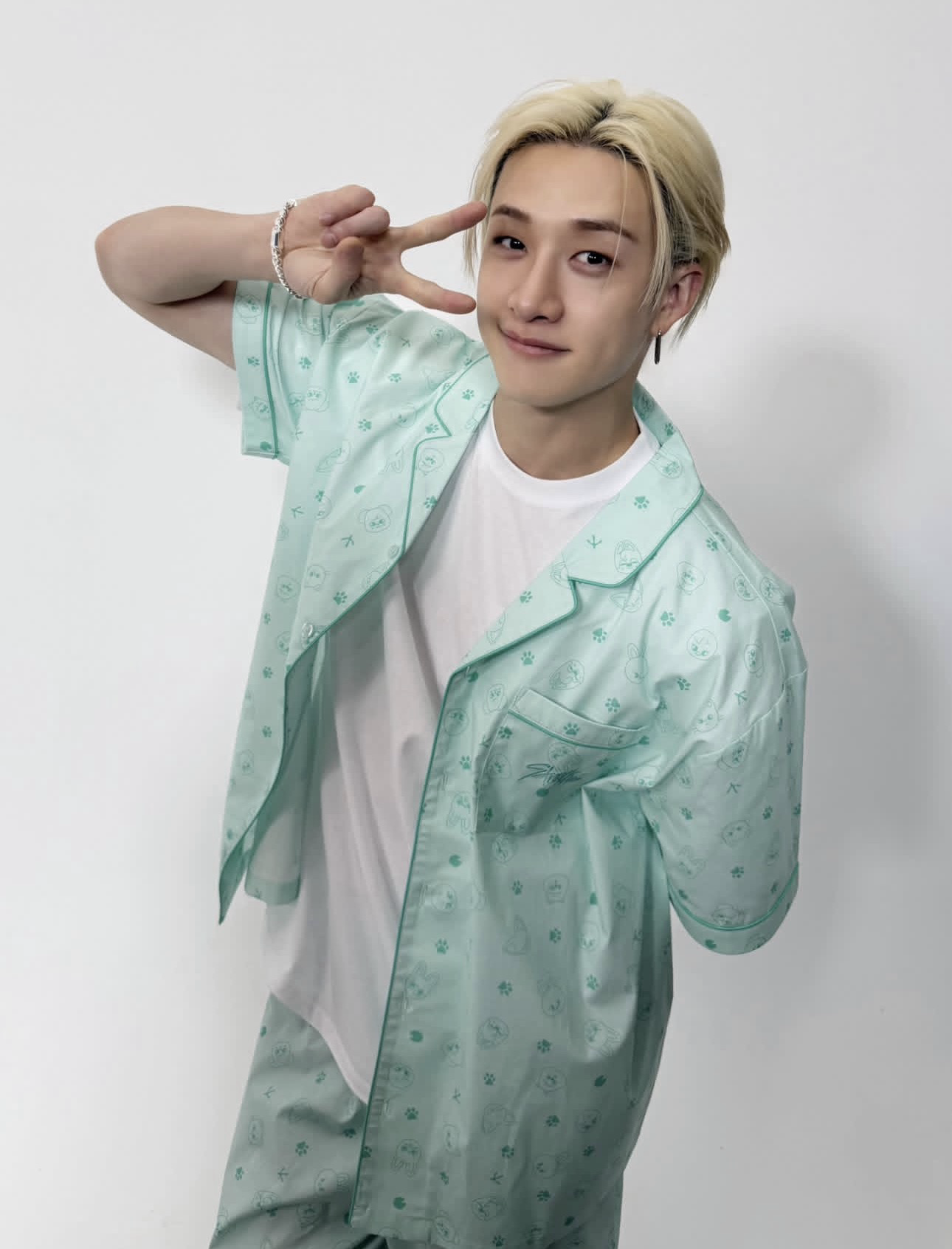 A moment captured by Bang Chan (Stray Kids)'s fan