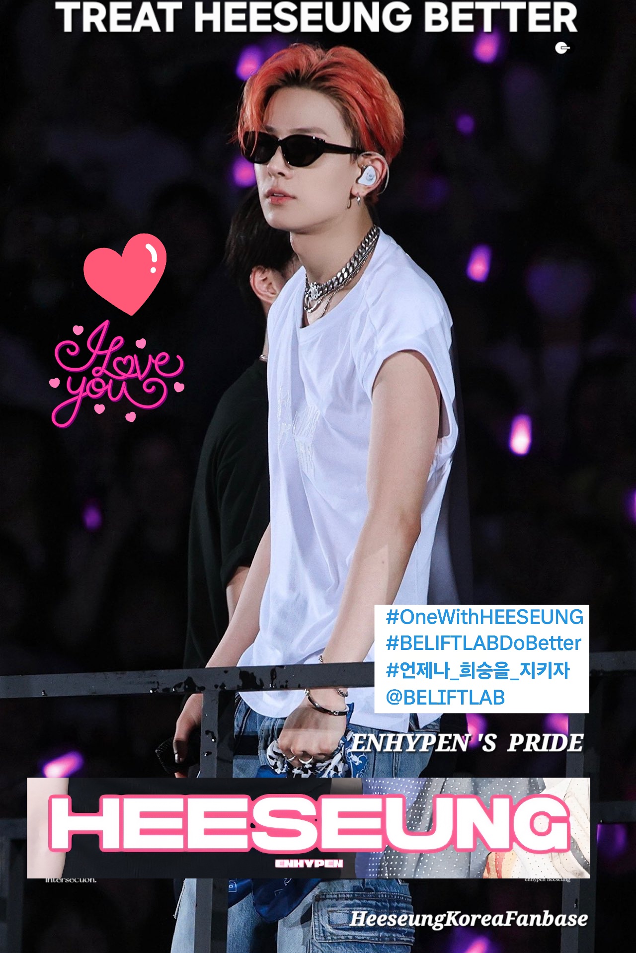 A moment captured by Heeseung (ENHYPEN)'s fan