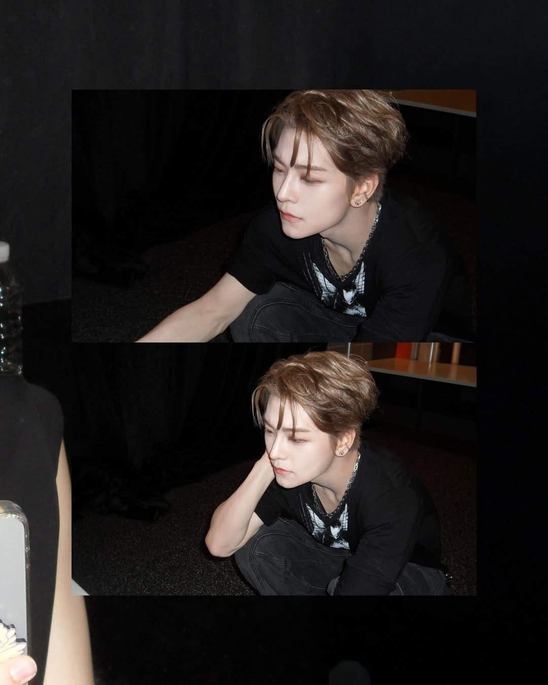 A moment captured by He Xinlong (ALPHA DRIVE ONE)'s fan