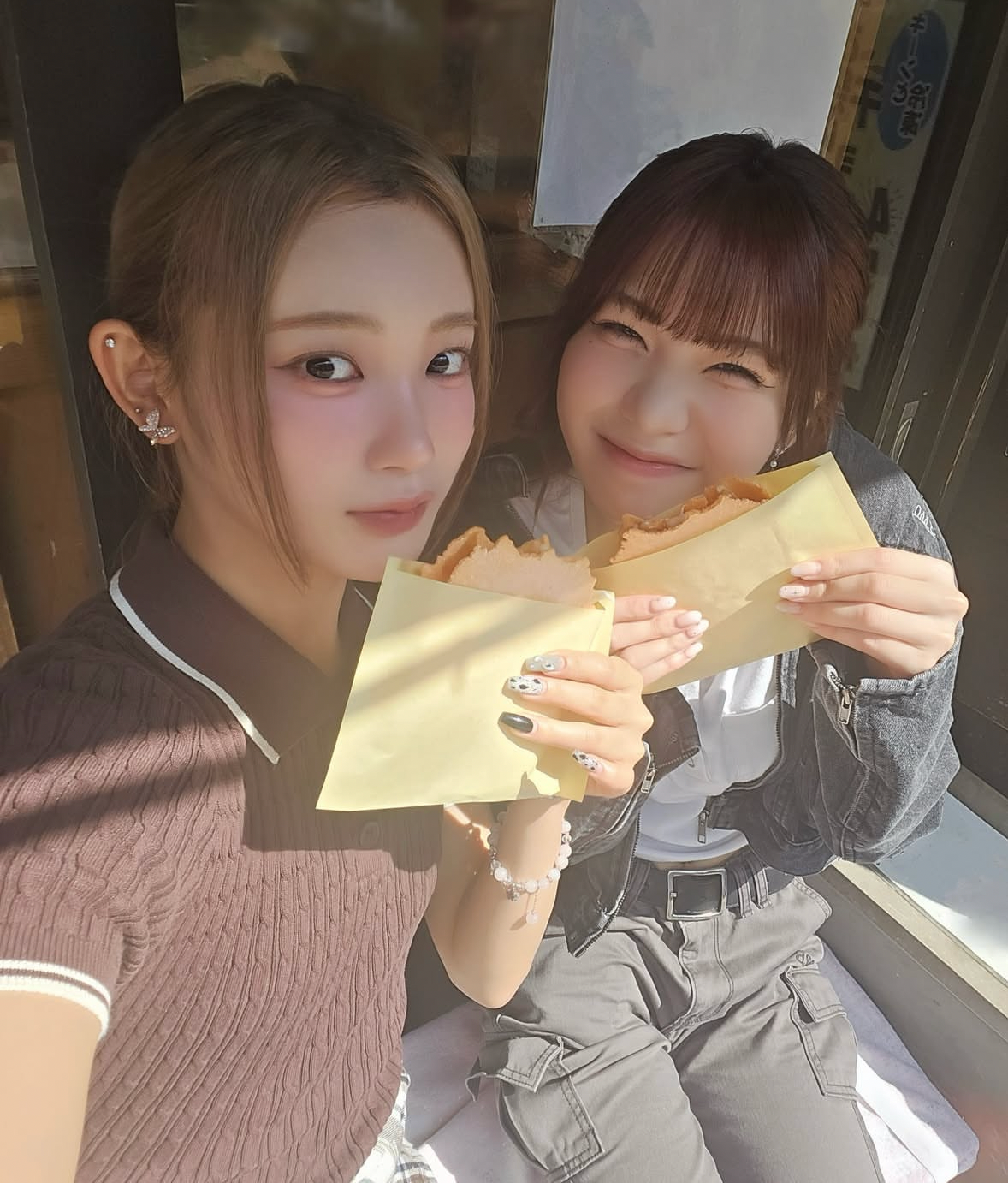 A moment captured by Sakurai Miu (ME:I)'s fan