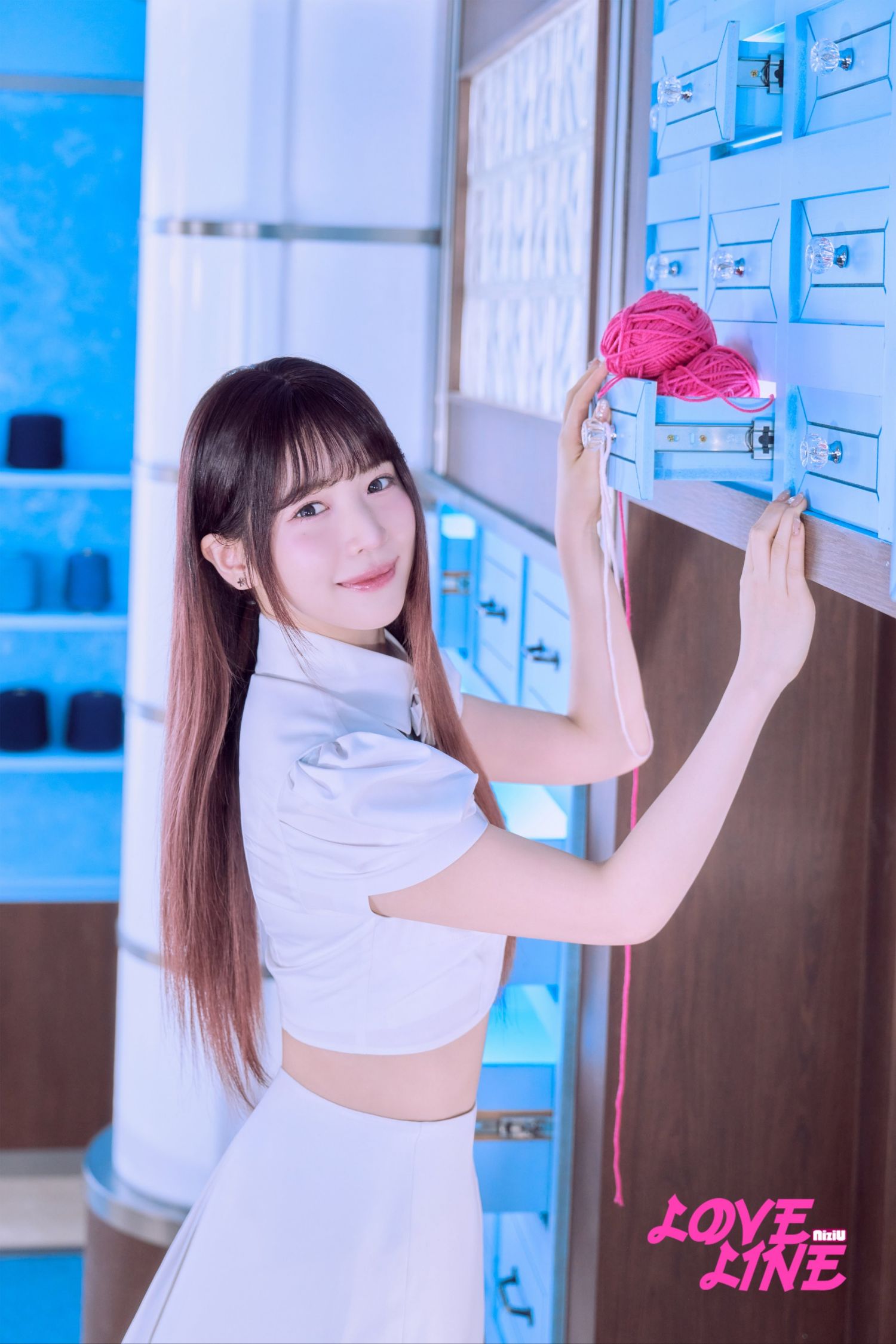 Recent activity shot of Maya (NiziU)