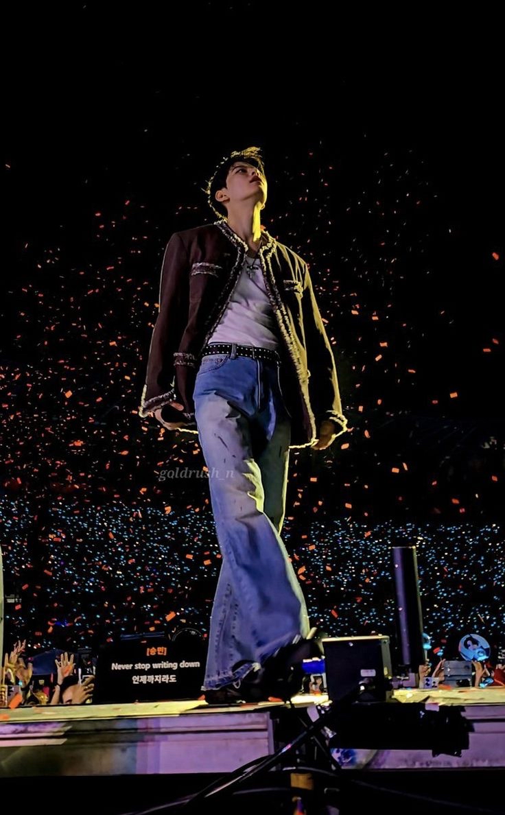 A moment captured by Seungmin (Stray Kids)'s fan