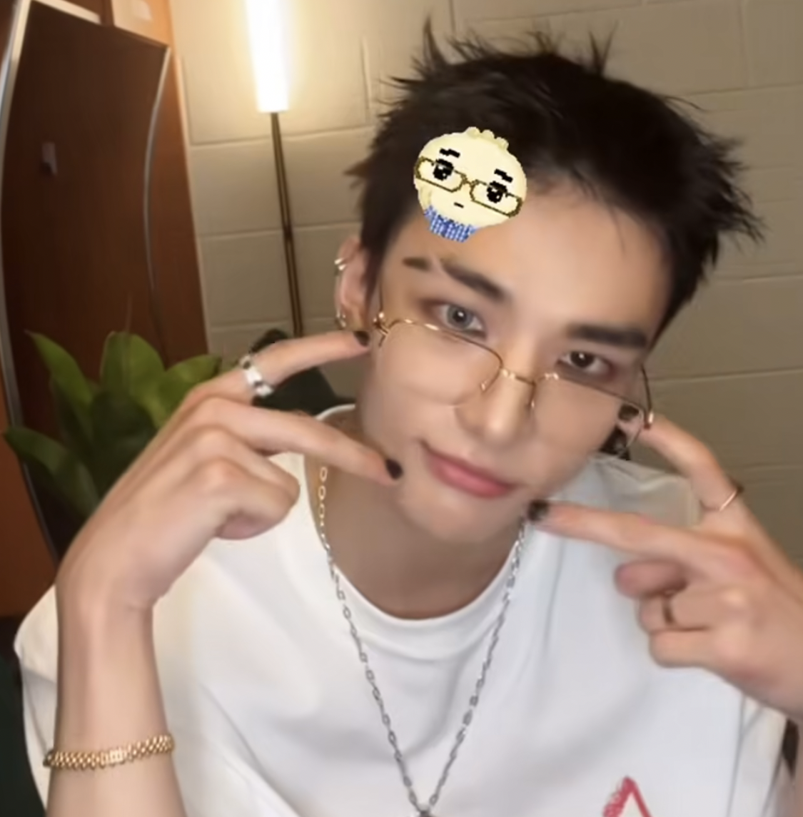 ヒョンジン (Stray Kids)の舞台裏ショット