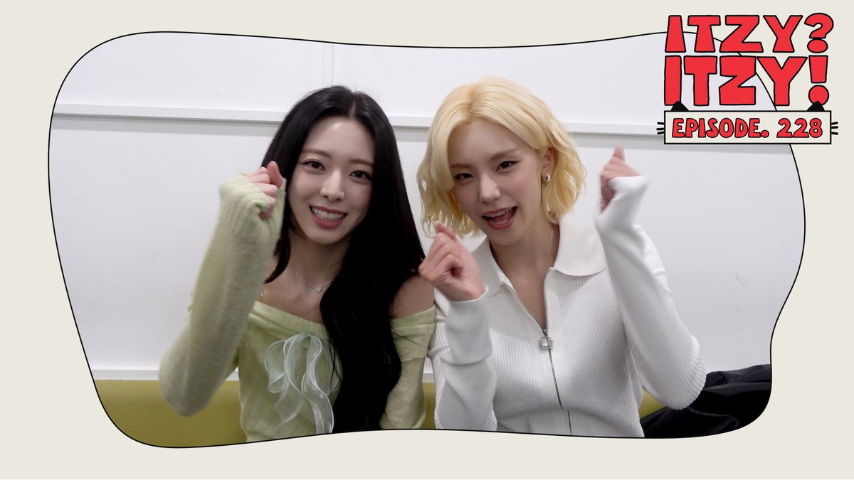 ITZY的幕後花絮