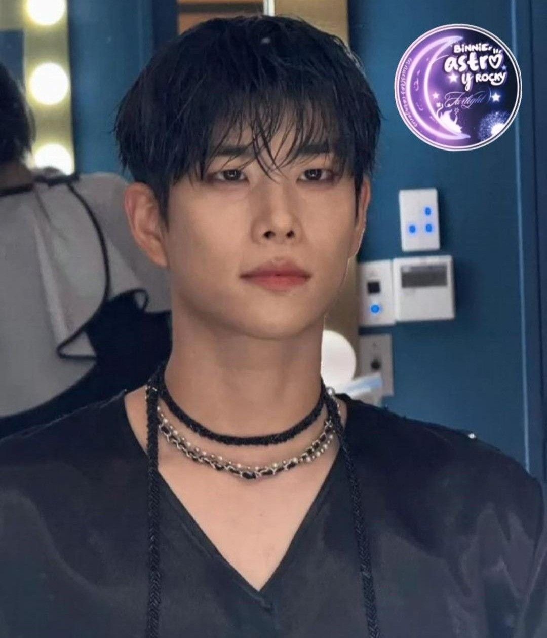 A moment captured by MJ (ASTRO)'s fan