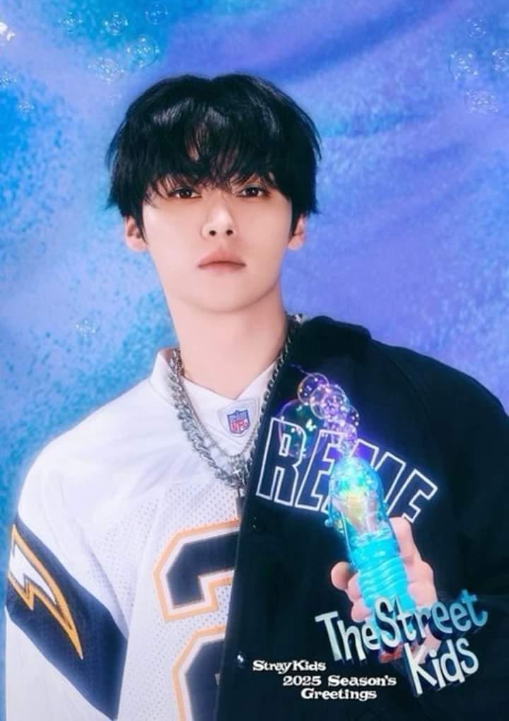 A moment captured by Stray Kids's fan