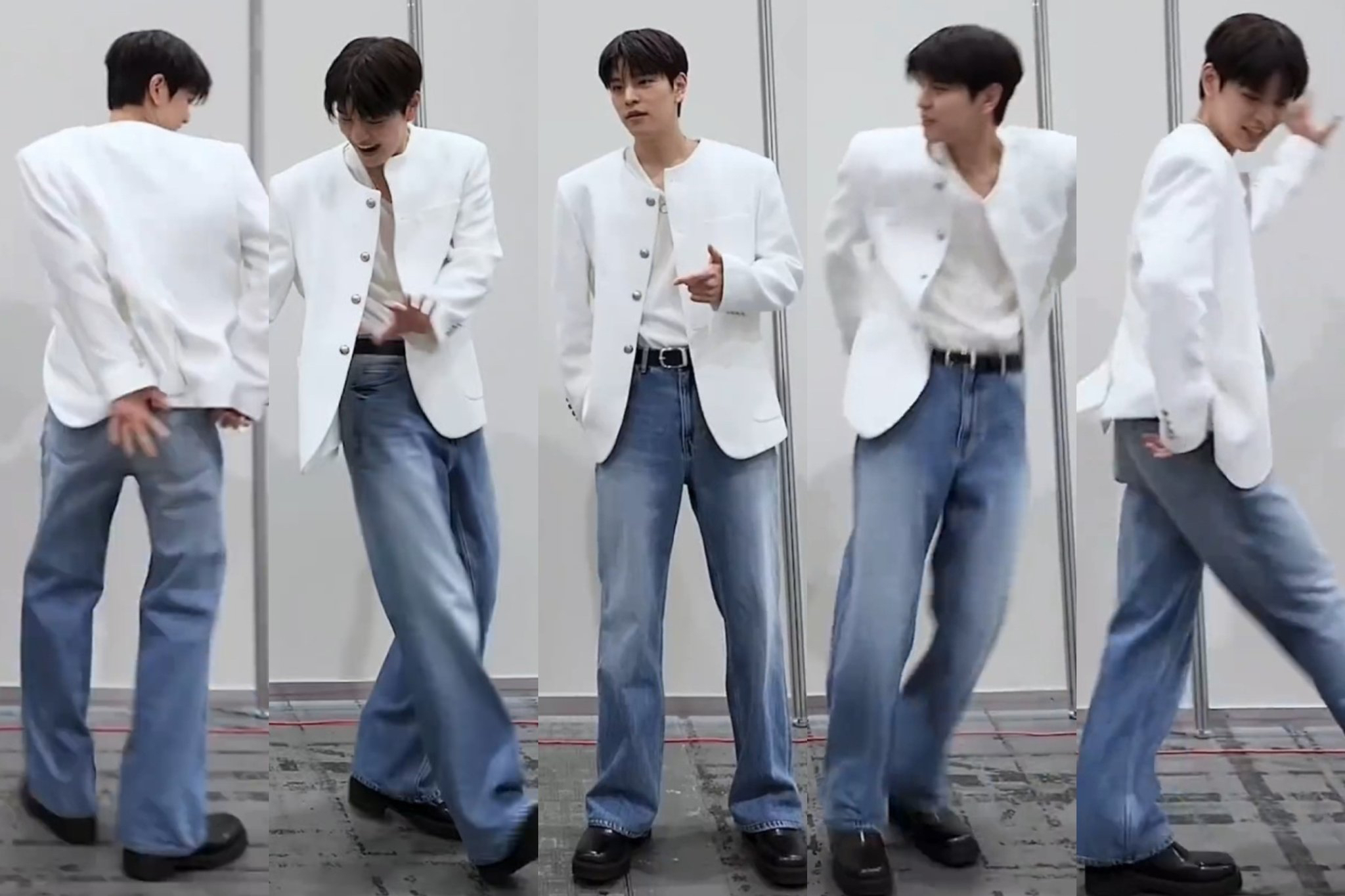 Behind-the-scenes cut of Seungmin (Stray Kids)