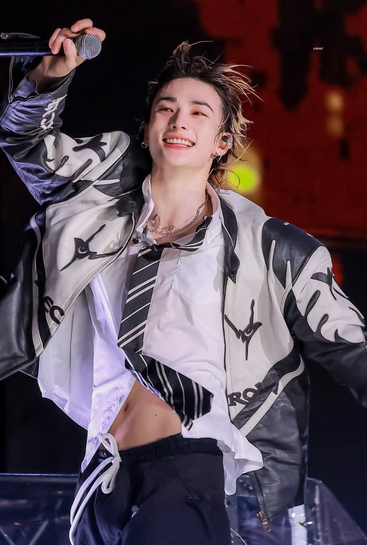 Behind-the-scenes cut of Hyunjin (Stray Kids)