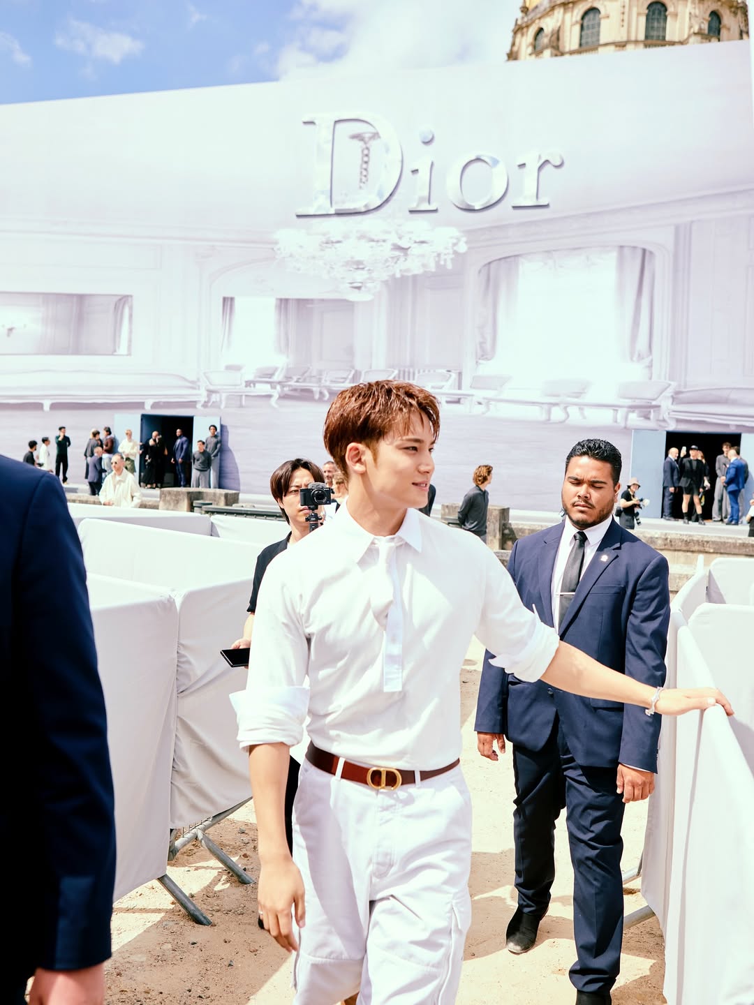 Behind-the-scenes cut of Mingyu (SEVENTEEN)