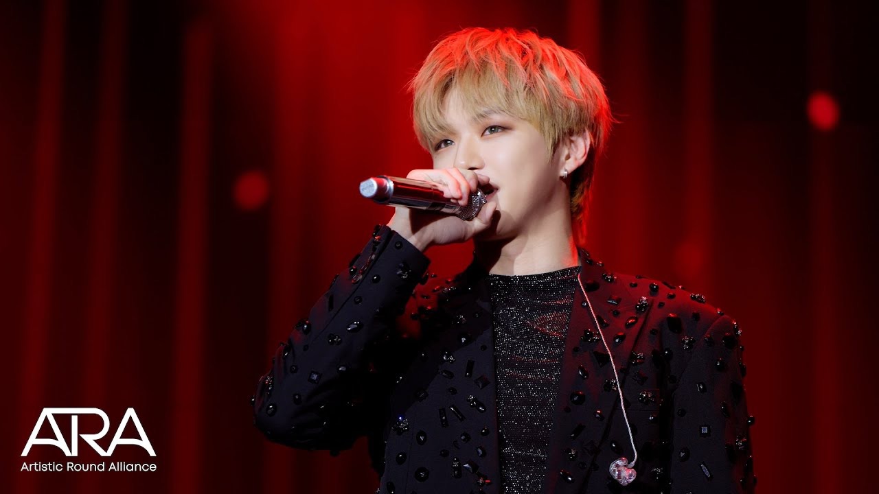 A moment captured by Kang Daniel's fan