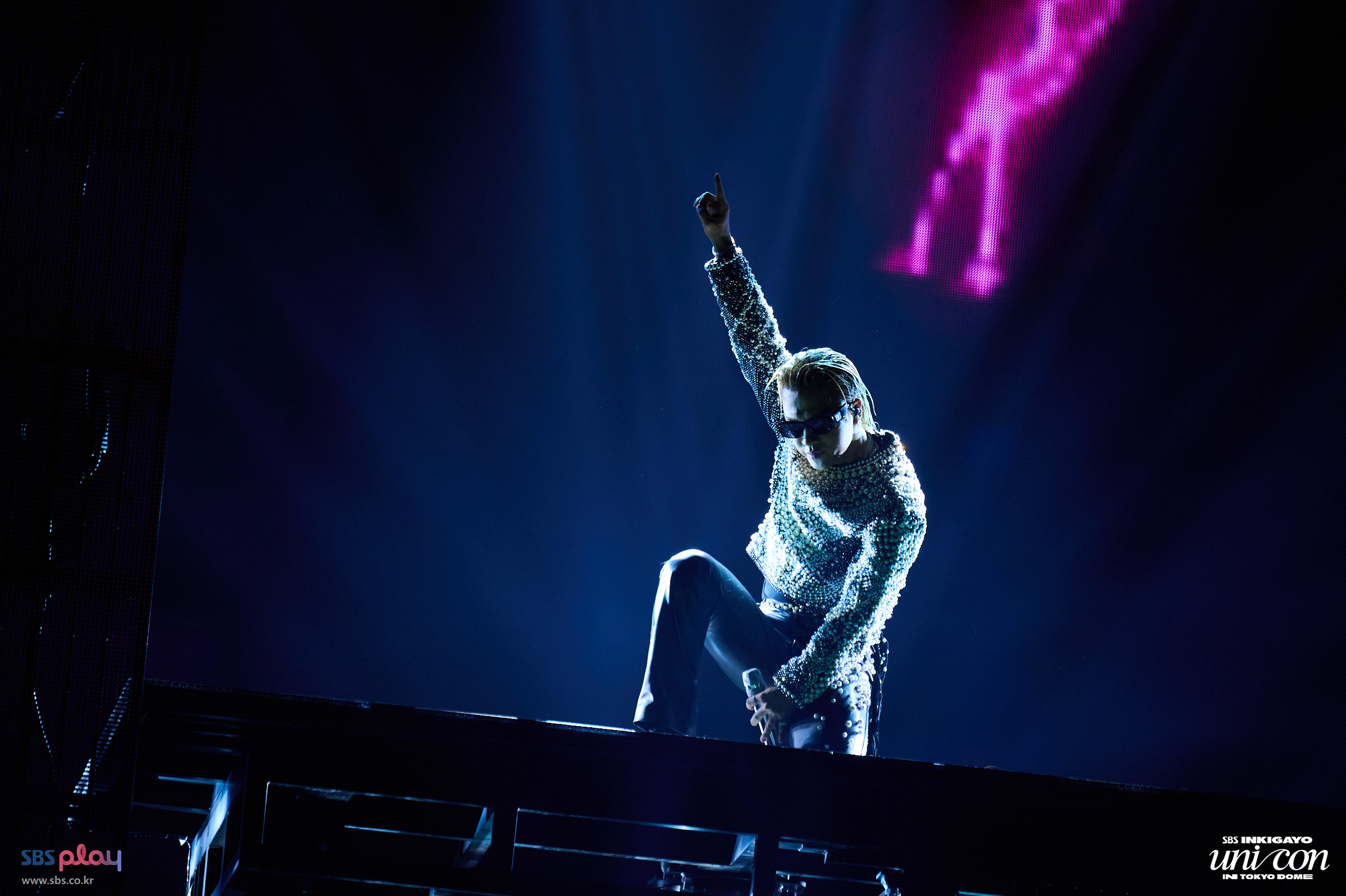 A moment captured by Taeyang (BIGBANG)'s fan