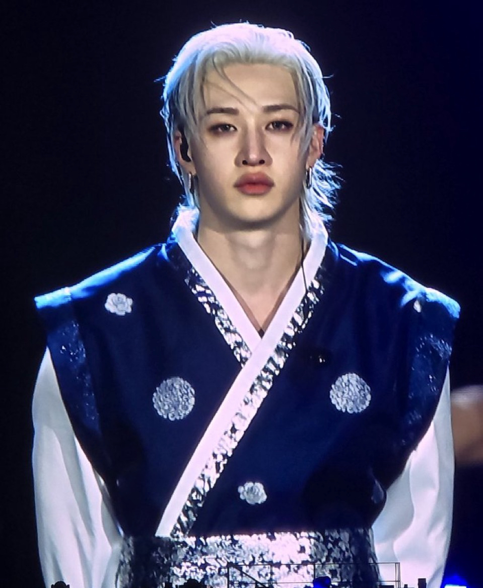 Recent activity shot of Bang Chan (Stray Kids)