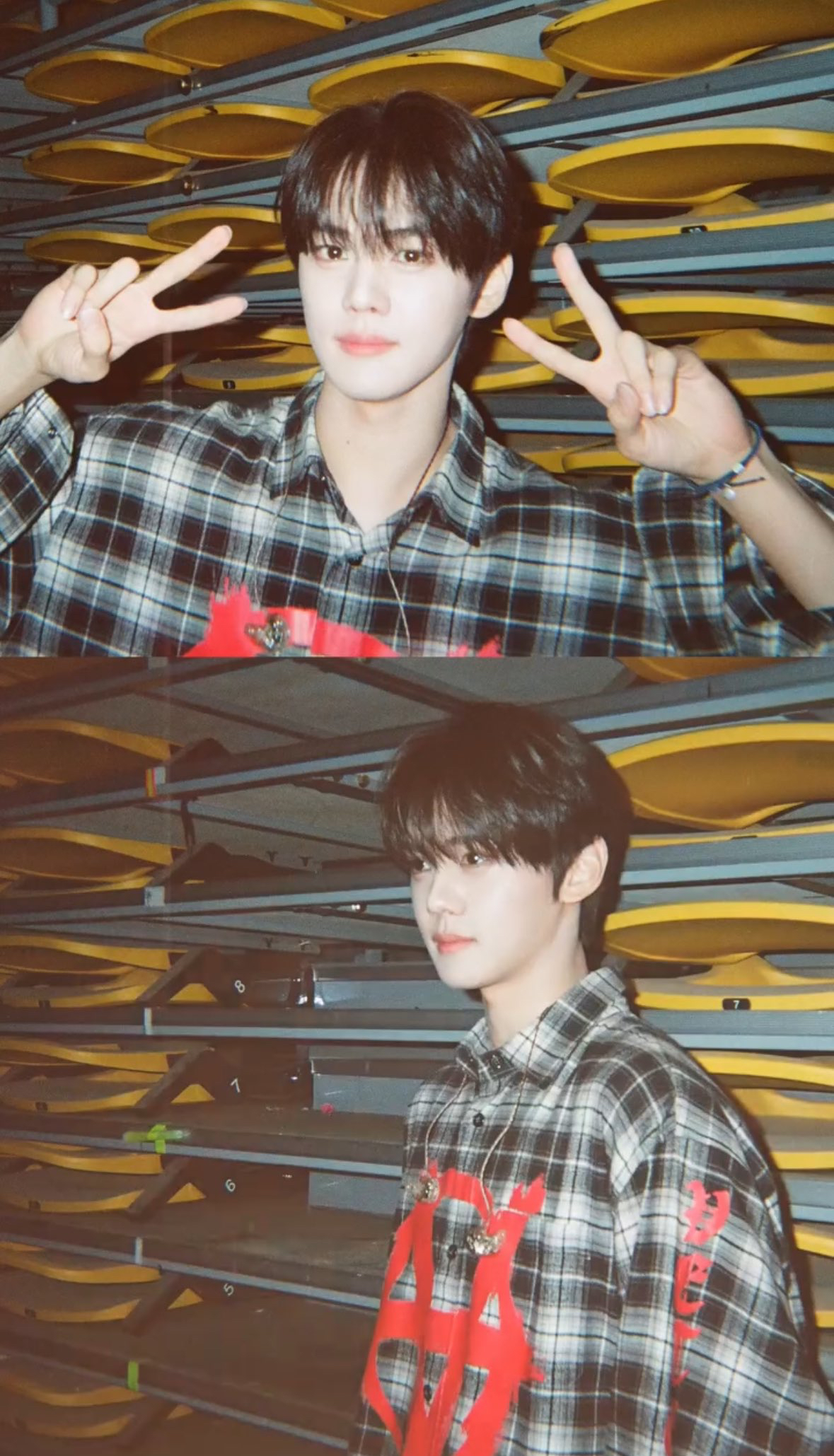 A heartfelt wallpaper shared by Kim Gyuvin (ZEROBASEONE)'s fans