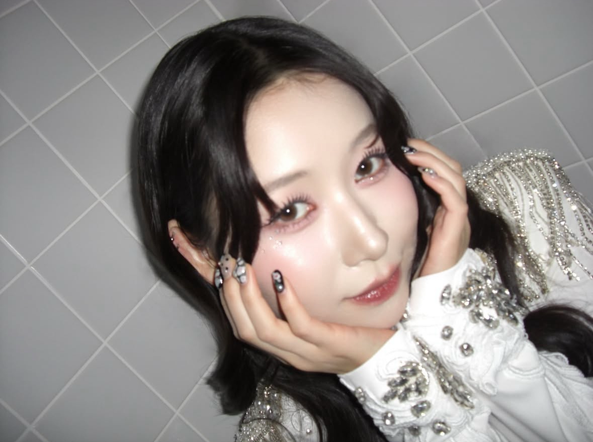 A moment captured by Kasahara Momona (ME:I)'s fan