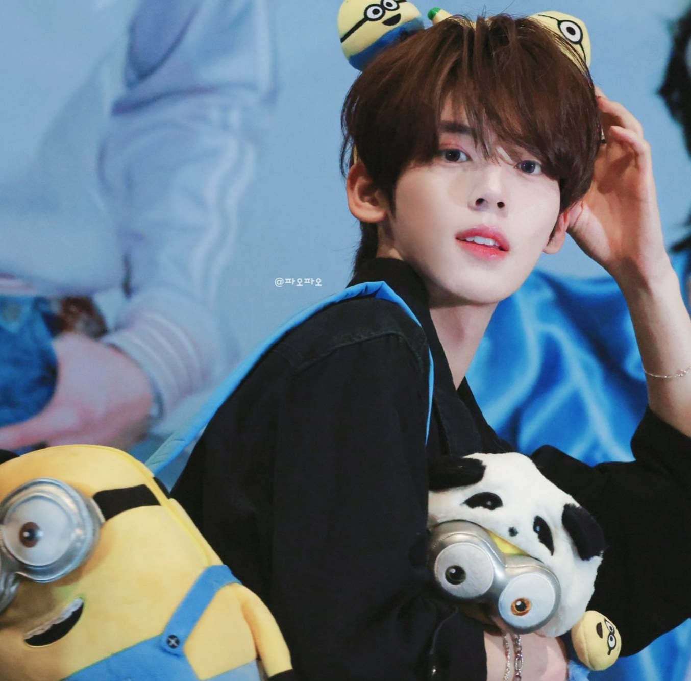 Behind-the-scenes cut of Han Yujin (ZEROBASEONE)