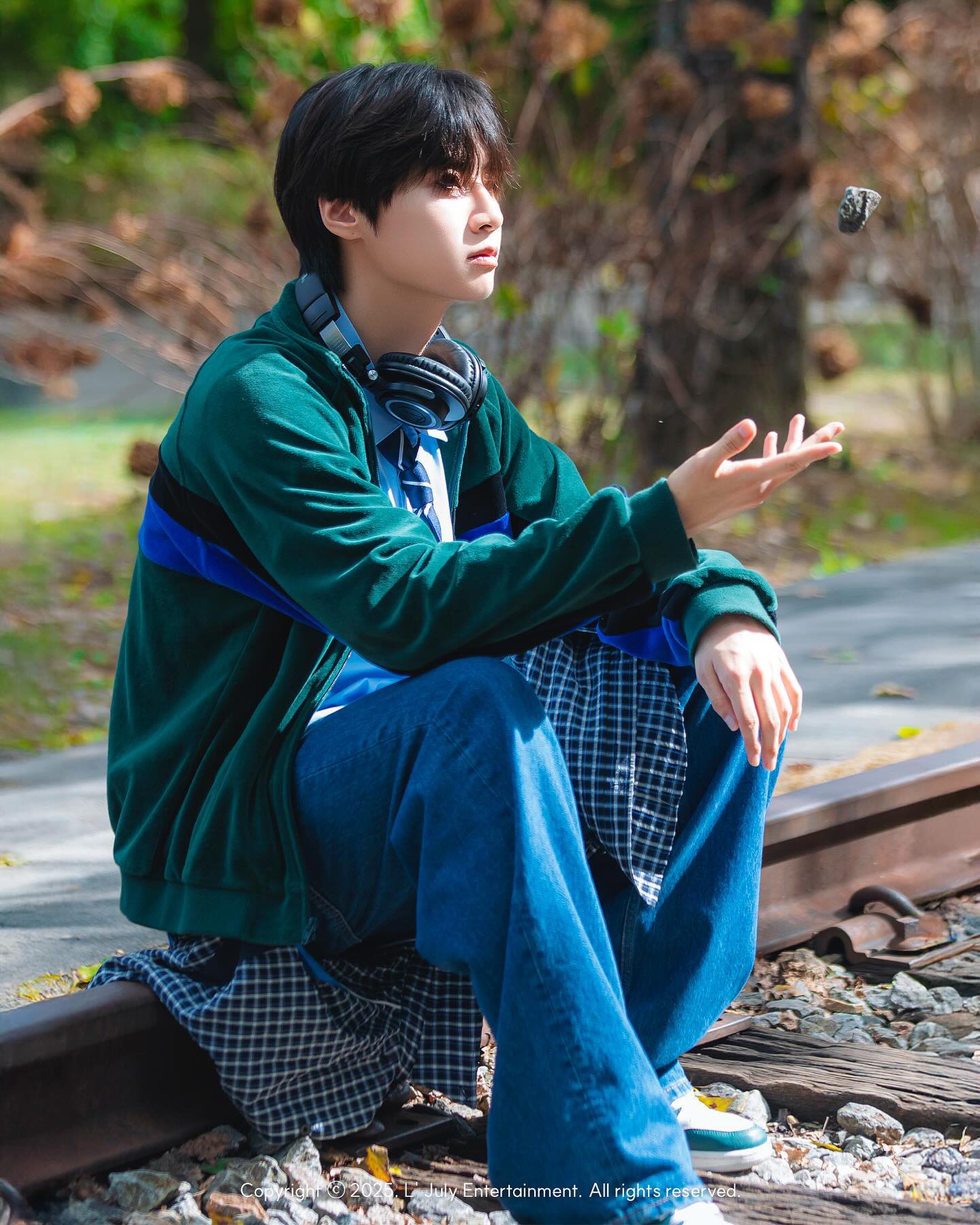 A moment captured by Lee Jinhyuk's fan