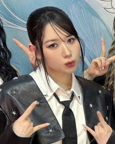 Recent activity shot of Kasahara Momona (ME:I)